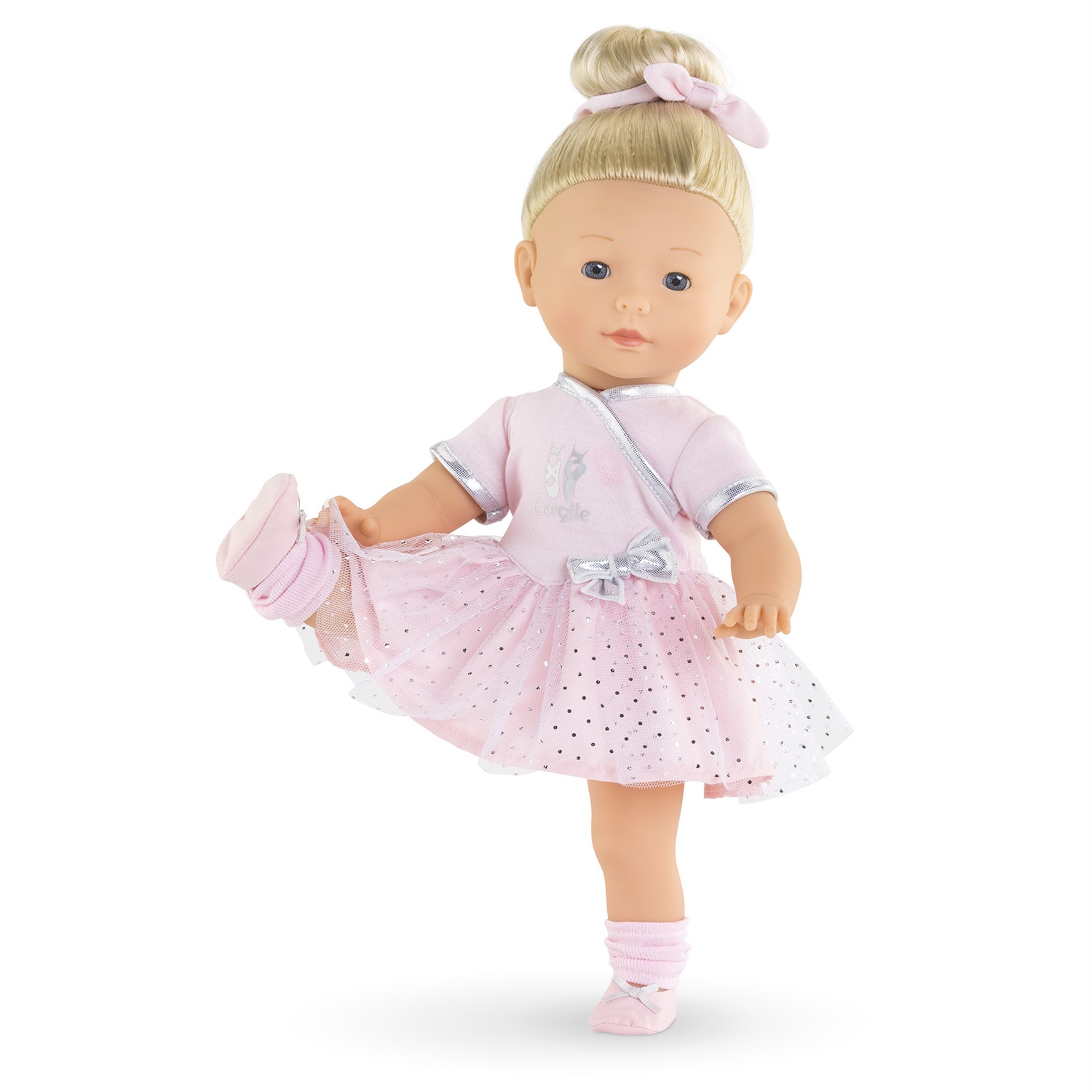 Corolle Constance Ballerina - Bambola 36 cm con occhi dormienti, per bambini da 4 anni, in vinile con profumo di vaniglia