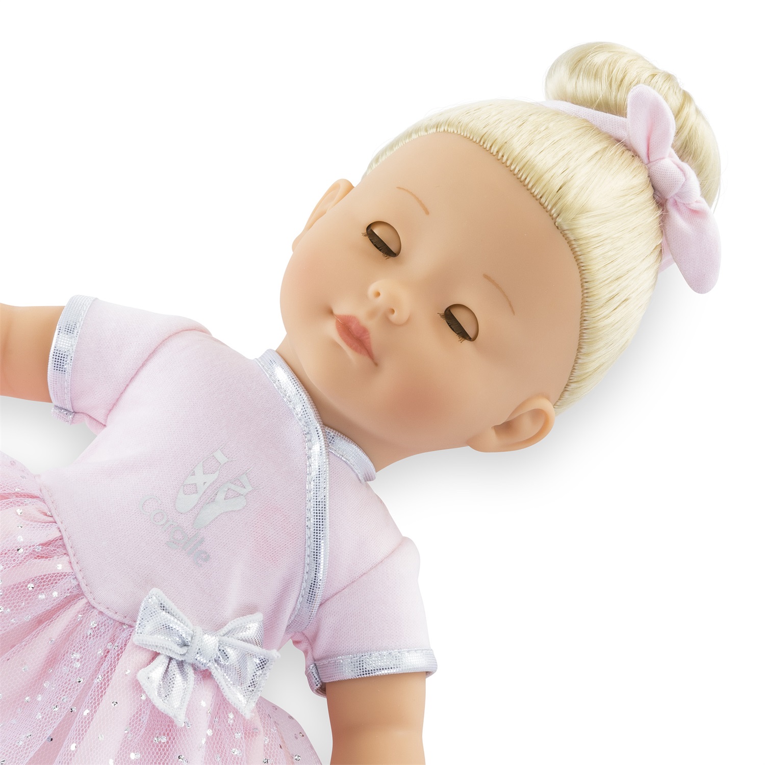 Corolle Constance Ballerina - Bambola 36 cm con occhi dormienti, per bambini da 4 anni, in vinile con profumo di vaniglia