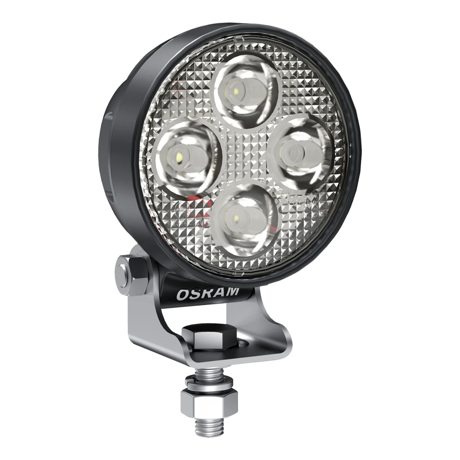 OSRAM LEDriving ROUND VX80-WD - Faro a LED per illuminazione a campo vicino e distanza ravvicinata, 1150 lumen, fascio luminoso fino a 240 m, 12V/24V, lente in policarbonato infrangibile
