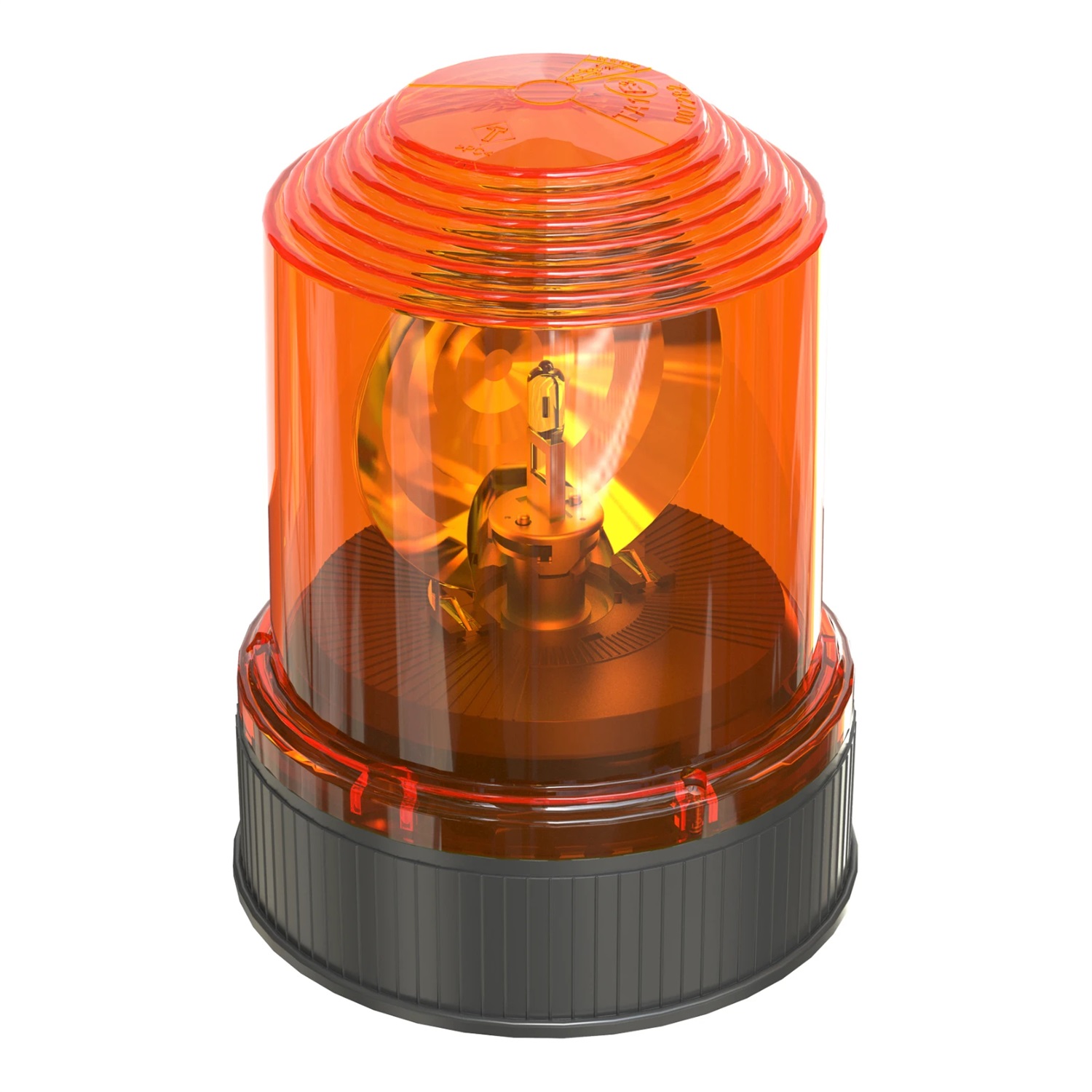 OSRAM LIGHTsignal Beacon Light Alogena - Luce Lampeggiante Ambra con Rotazione a 360° per Camion e Veicoli Commerciali