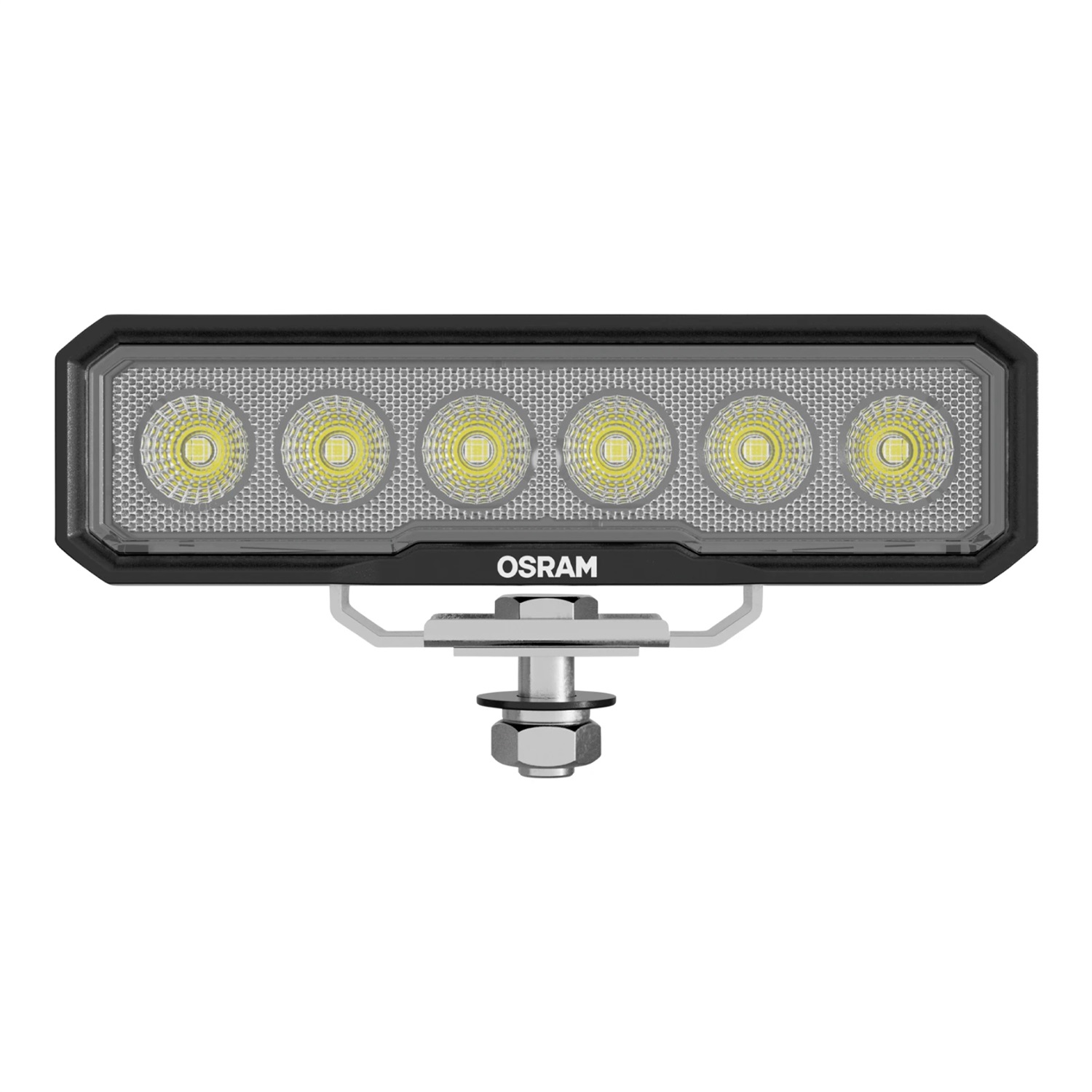 OSRAM LEDriving® Flush Mount WL VX100-FL - Fari da lavoro a LED OFF ROAD, 600 lumen, fascio luminoso fino a 45 m, 12V/24V, resistente alle vibrazioni