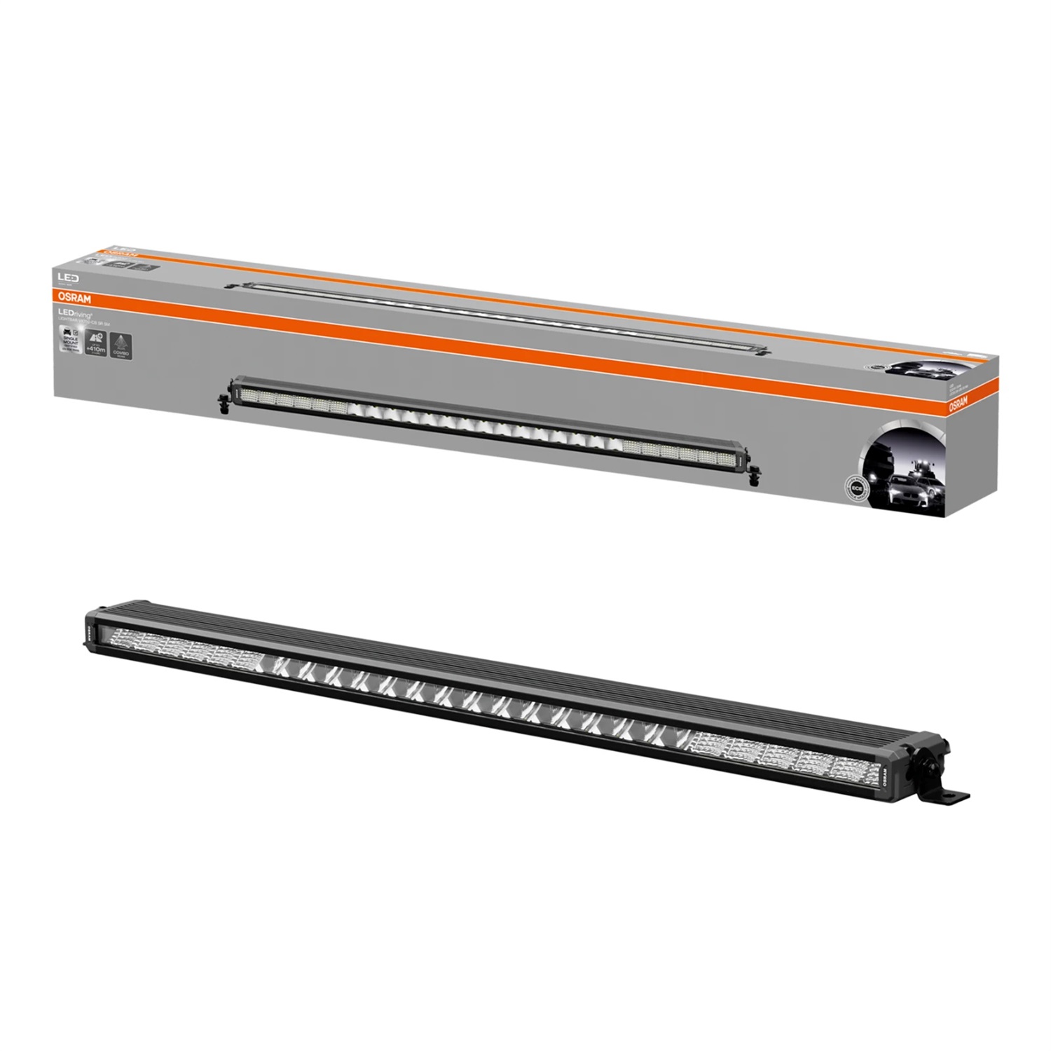 OSRAM LEDriving® Lightbar VX750-CB SR SM - Faro di profondità LED con illuminazione combo, 6000K, 4600lm, portata fino a 410m, 12V/24V, omologazione ECE
