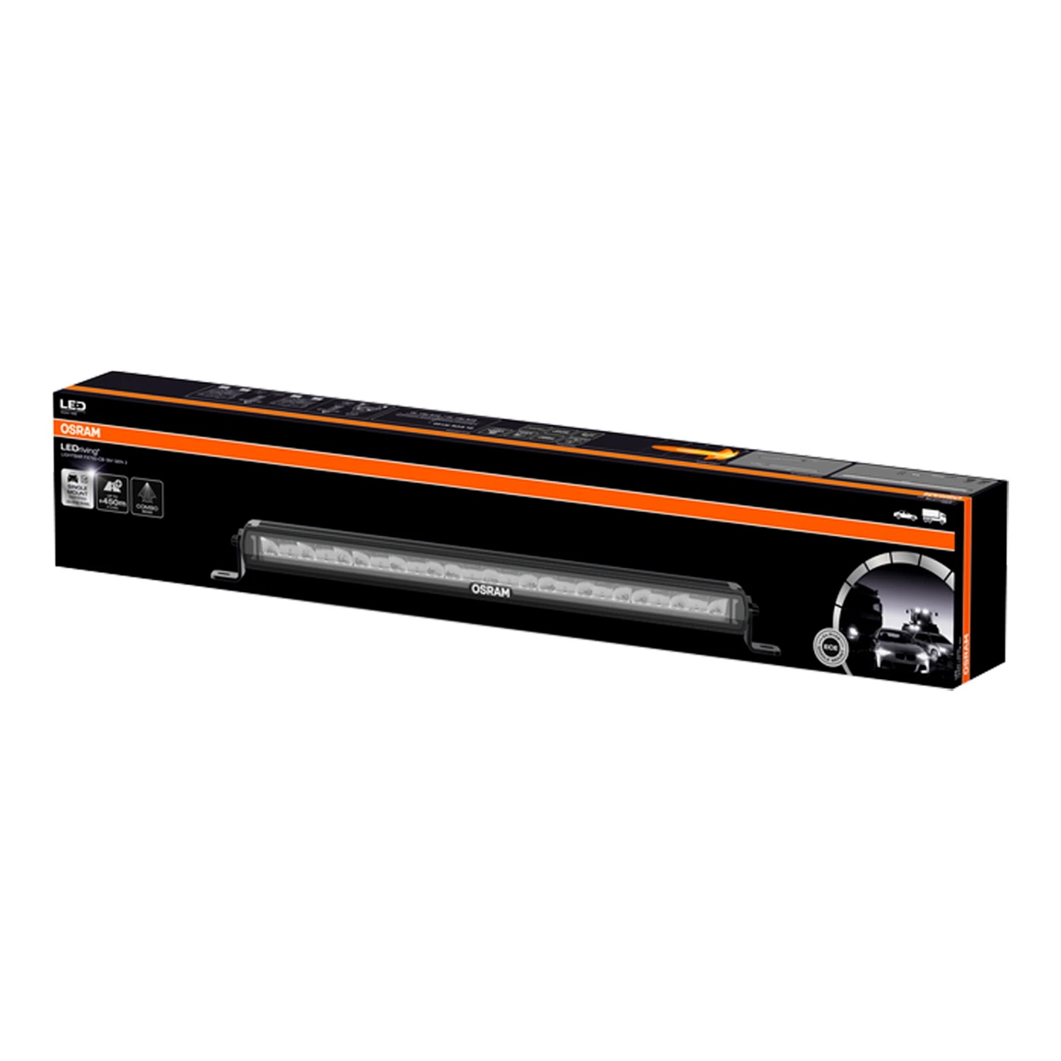 OSRAM LEDriving Lightbar FX750-CB SM GEN 2 - Faro di profondità LED Combo 6000K, 5990lm, illuminazione fino a 450 m, 12V/24V, omologato ECE
