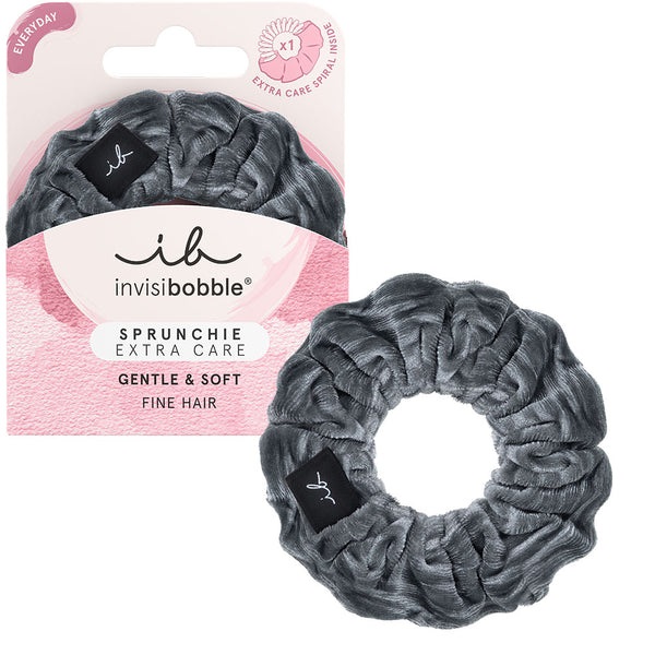 INVISIBOBBLE Sprunchie Extra Care Soft as Silk per Capelli Fini - Accessorio per Capelli con Elastico a Spirale, 1 pz