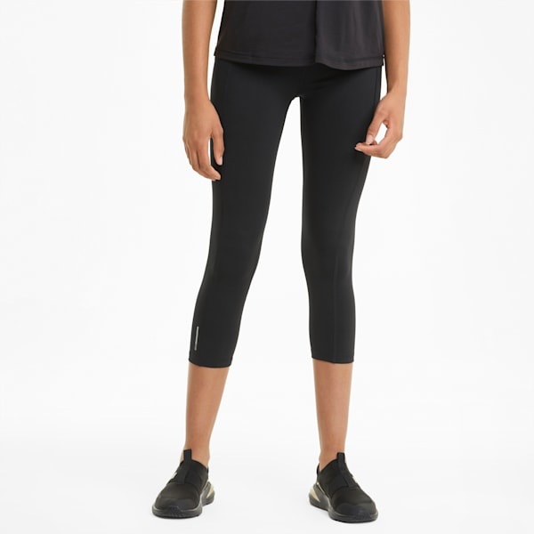 PUMA Favorite Forever 3/4 Pantalone Sportivo Donna Nero - Aderente, Vita Alta, Tasca Nascosta
