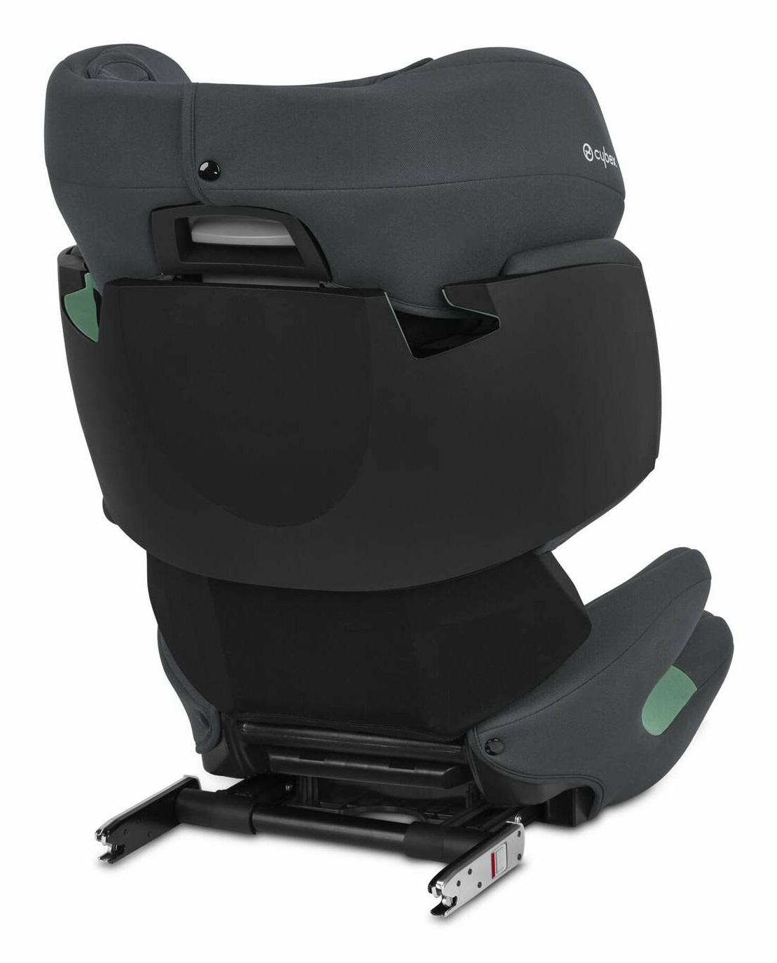CYBEX Silver Seggiolino Auto Solution X i-Fix Cobblestone Grey, per Bambini 3-12 Anni (100-150 cm, 15-50 kg), Compatibile ISOFIX
