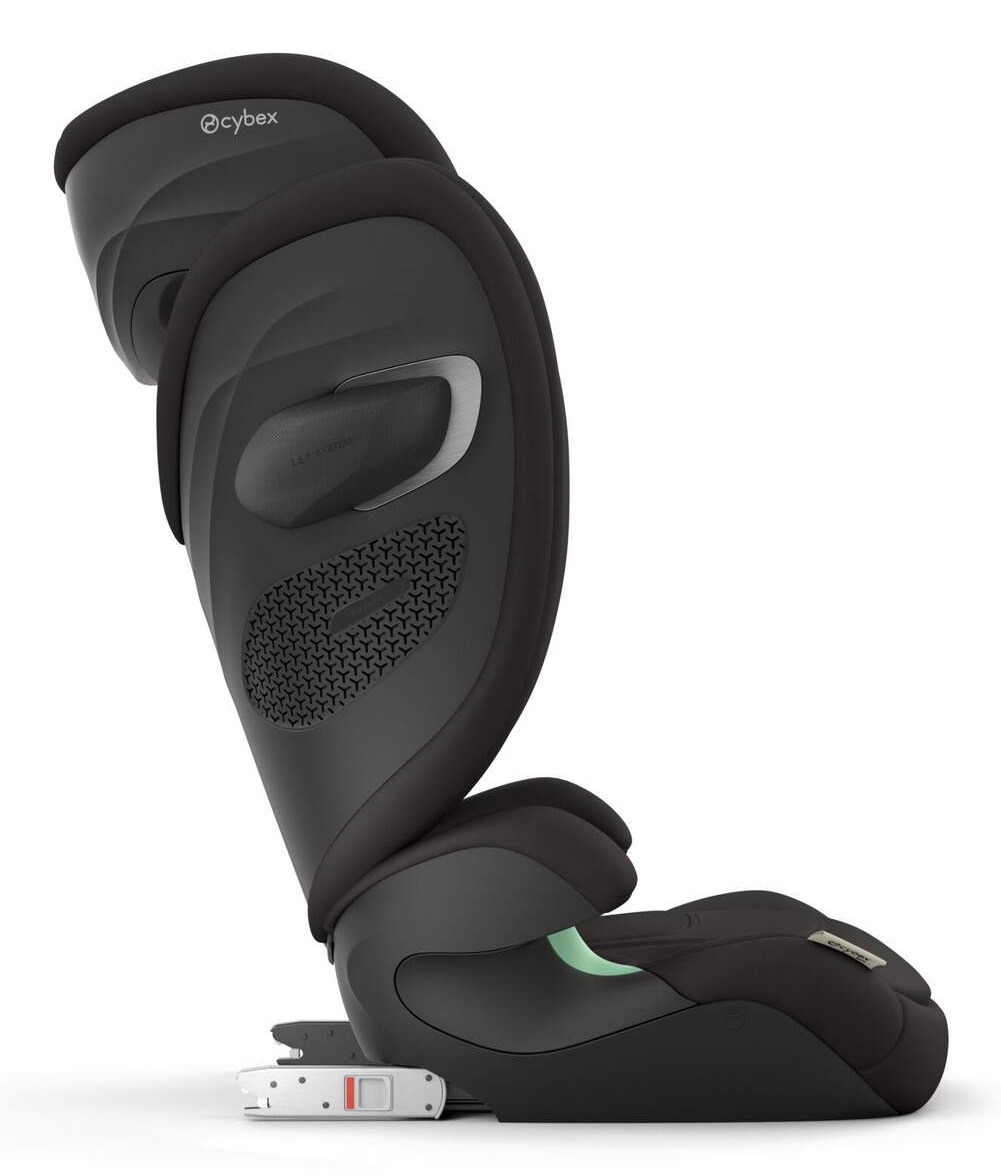 Cybex Gold Seggiolino Auto Solution G2 I-Fix - Magic Black, per bambini 3-12 anni (15-50 kg), design richiudibile e sicurezza avanzata