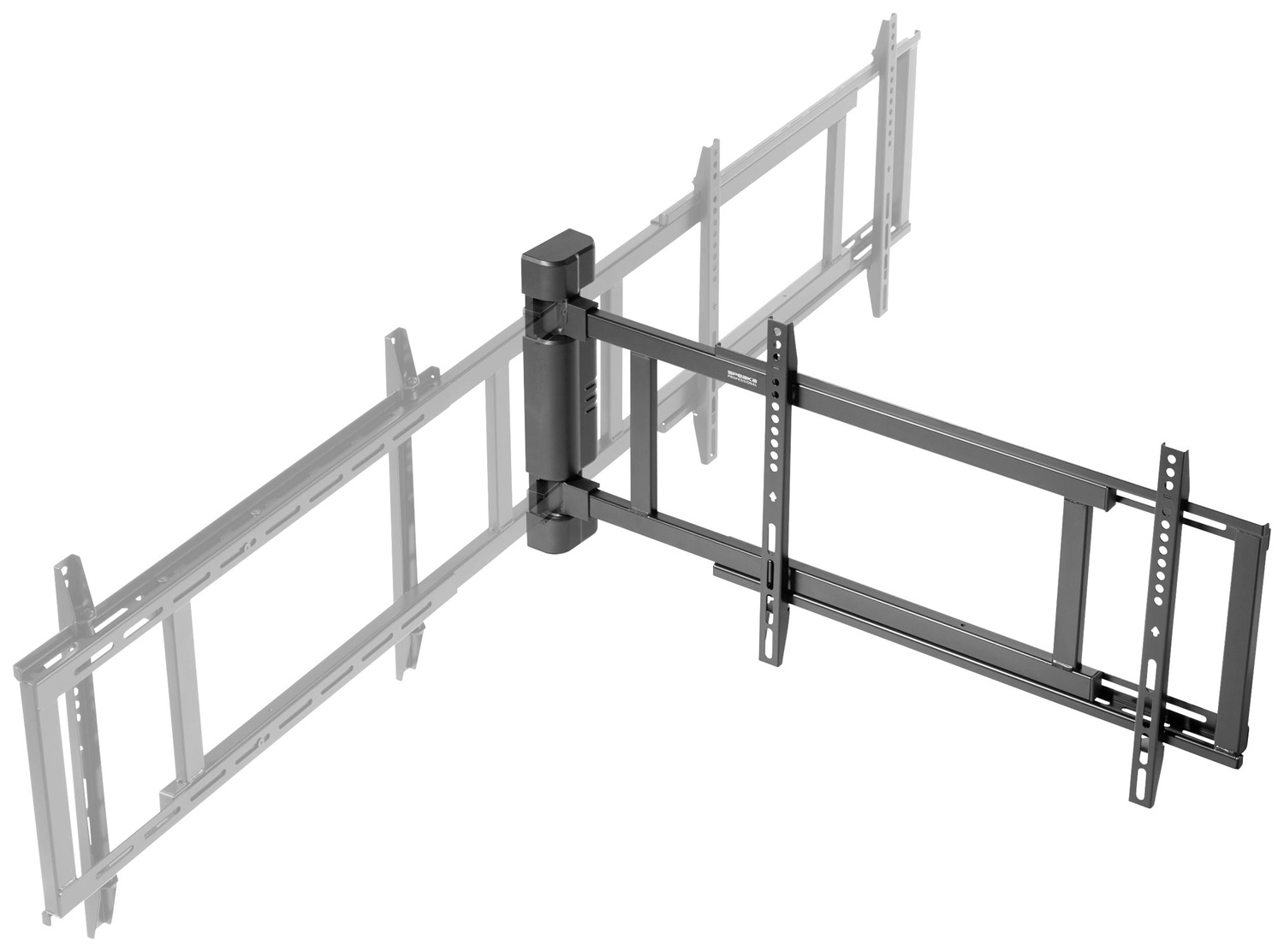 SpeaKa Professional SP-TVM-701 Supporto a Parete Pieghevole per TV 81,3 cm (32) - 190,5 cm (75) con Telecomando, Orientabile fino a 170 gradi