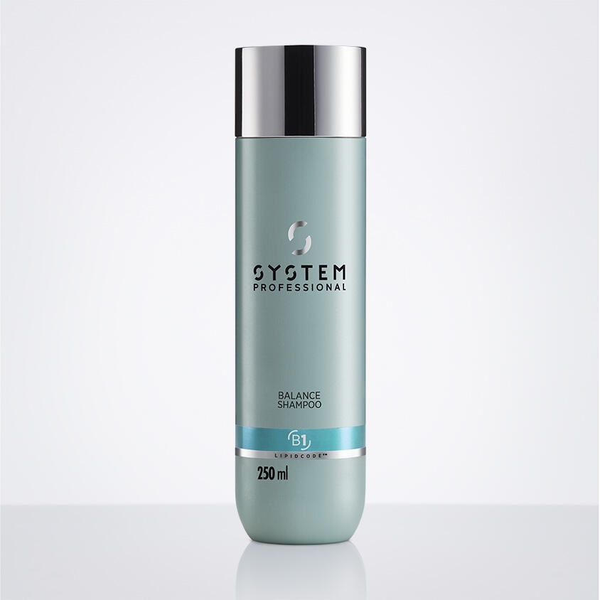 System Professional Balance Shampoo Lenitivo per Cute Sensibile 250 ml - Detersione Delicata e Idratante