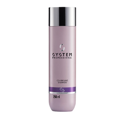 System Professional Color Save Shampoo 250 ml - Protezione e Lucentezza per Capelli Colorati