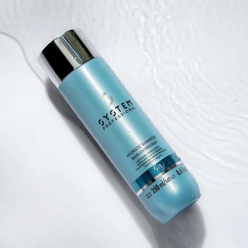 System Professional Hydrate Shampoo Idratante Leggero 250 ml per Capelli Normali a Secchi