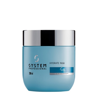 System Professional Hydrate Mask - Maschera Idratante 200 ml per Capelli Secchi e Ruvidi
