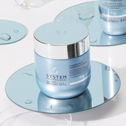 System Professional Hydrate Mask - Maschera Idratante 200 ml per Capelli Secchi e Ruvidi