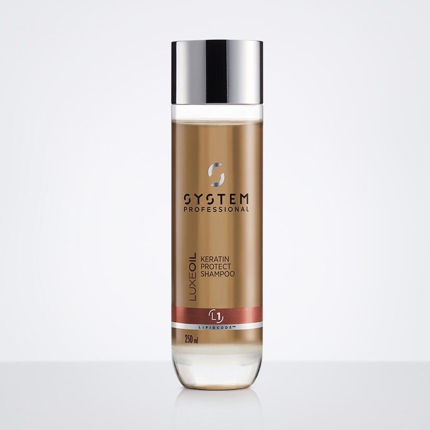 System Professional LuxeOil Keratin Protect Shampoo 250 ml - Shampoo Protettivo alla Cheratina per Tutti i Tipi di Capelli