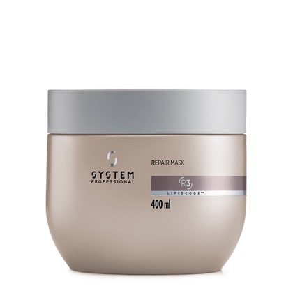 System Professional Repair Mask 400ml - Maschera Riparatrice Intensiva per Capelli Danneggiati con Tecnologia LipidCode e FibraBuild