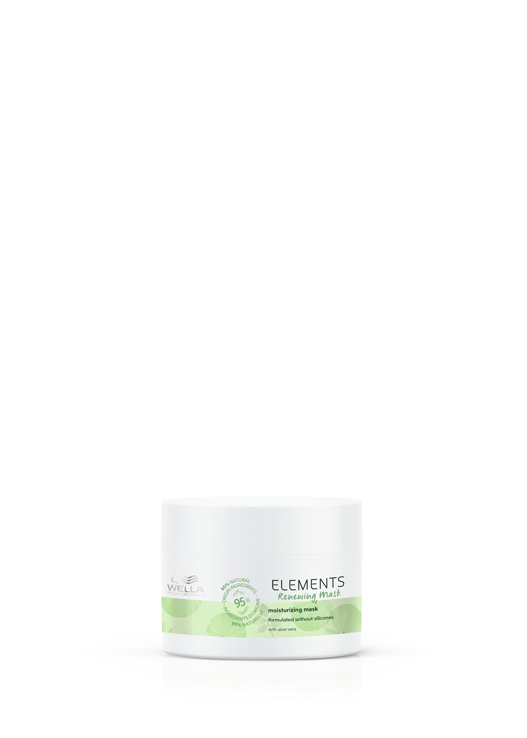 Wella Elements Renewing Mask 150 ml - Maschera Idratante per Capelli con Aloe Vera e Vitamina E, Protegge dall'Effetto Crespo e Ristruttura i Capelli