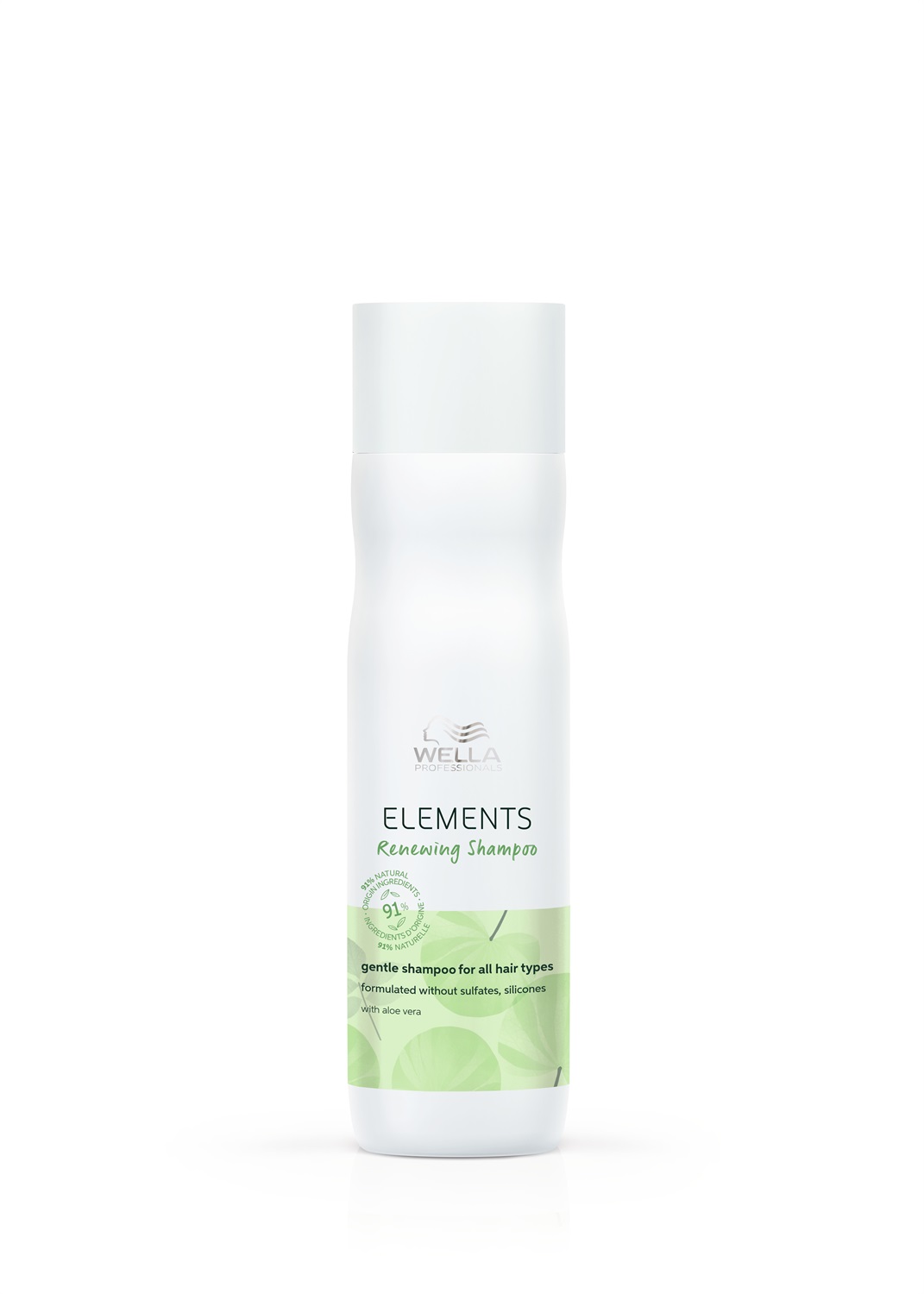 Wella Elements Renewing Shampoo Professionale 250 ml - Rigenerante per Capelli Danneggiati con Ingredienti Naturali