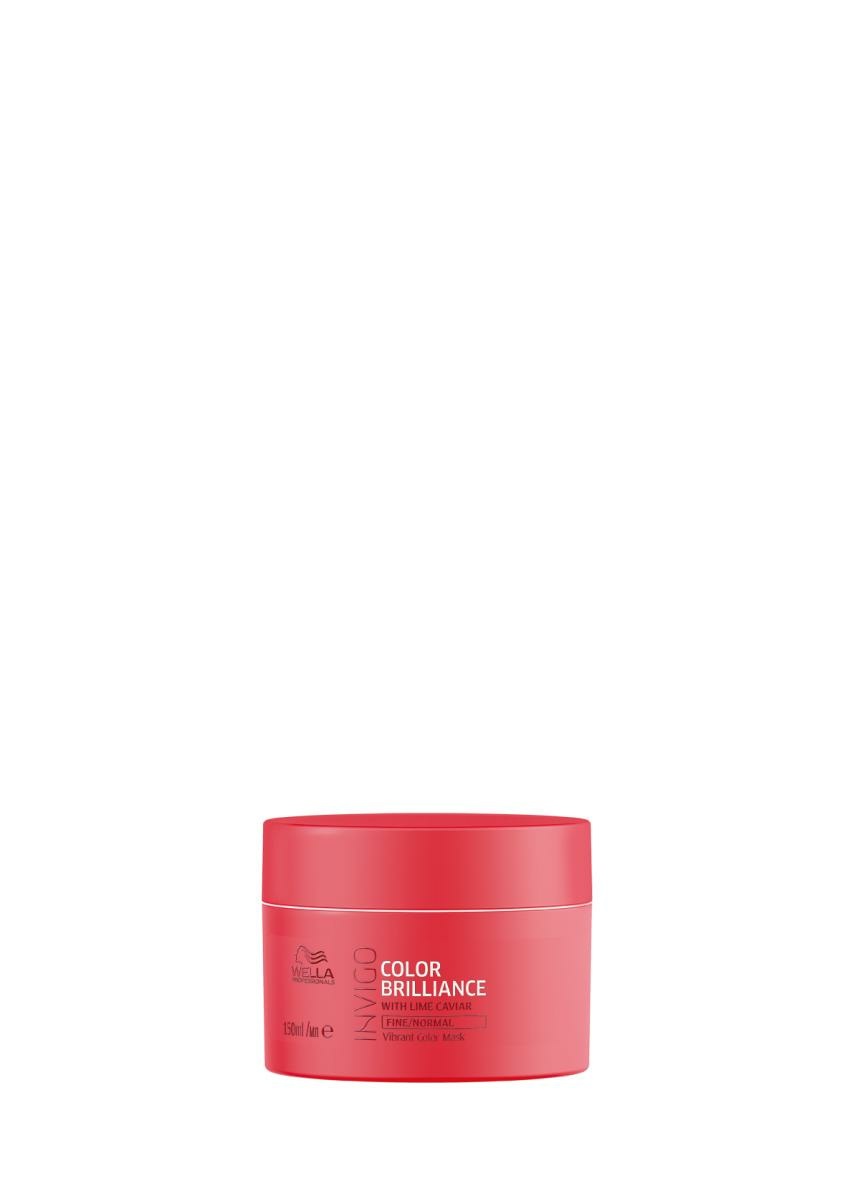 Wella Invigo Color Brilliance Maschera per Capelli Normali-Fini 150ml - Trattamento Intensivo per Colore Brillante