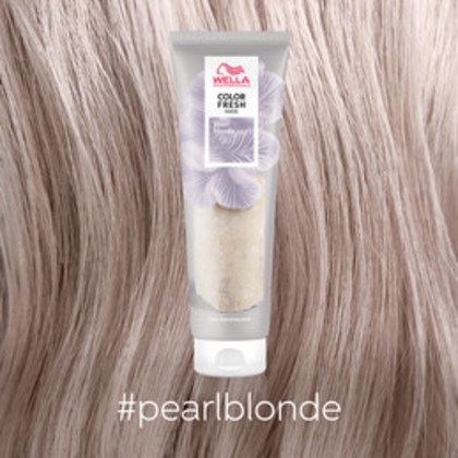 Wella Professionals Color Fresh Maschera Colorata Pearl Blonde 150 ml - Ravviva il Colore Naturale con Olio di Avocado