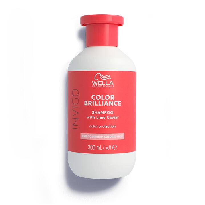 Wella Professionals Invigo Color Brilliance Shampoo 300ml - Protezione Colore per Capelli Spessi con Vitamina E