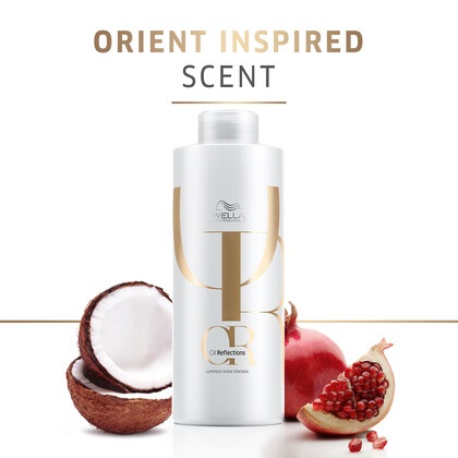 Wella Oil Reflections Shampoo 1000 ml - Shampoo Idratante e Illuminante per Capelli Morbidi e Lucenti