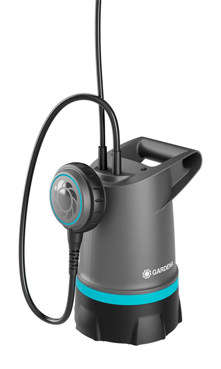 Gardena 20000 BASIC - Pompa sommersa elettrica per acque chiare, 550W, portata 20000L/h, profondità max 7mt