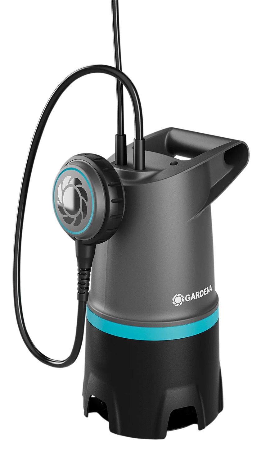 Gardena 20000 BASIC - Pompa sommersa elettrica per acque sporche 550W con galleggiante integrato