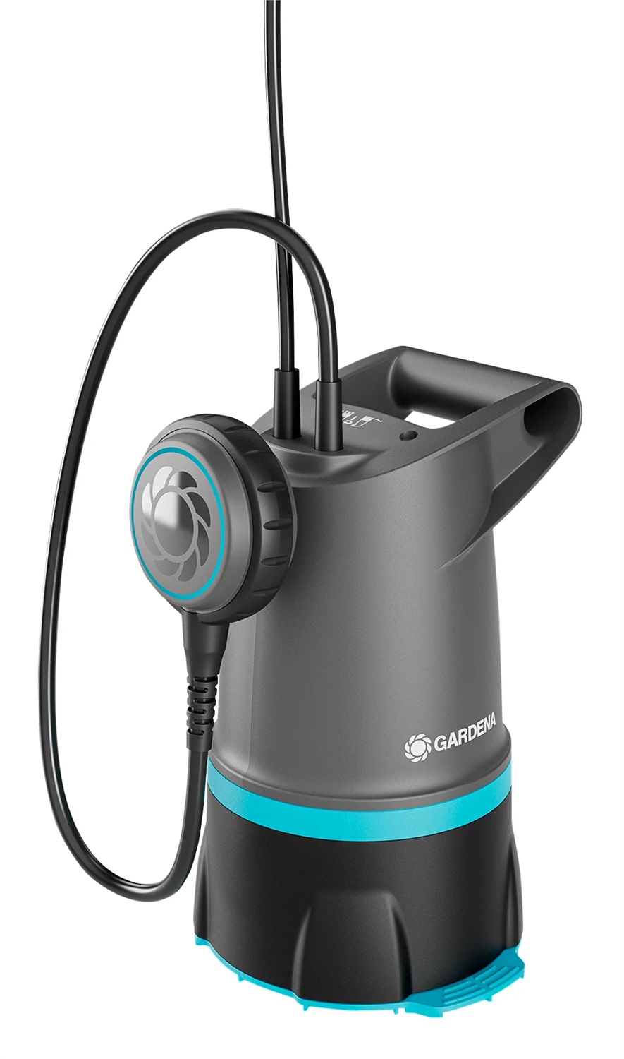 GARDENA Pompa Sommersa 2in1 BASIC 550W per Acque Chiare e Sporche, Portata 20.000 l/h, Prevalenza Max 9m