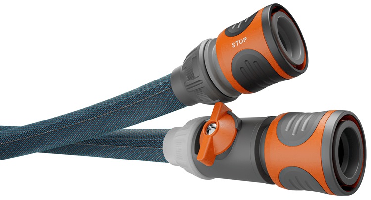 Gardena Liano Xtreme Tubo da Giardino 10 m 1/2 pollici - Tessuto Robusto con Adattatore per Rubinetti da Interno, Resistente alle Intemperie