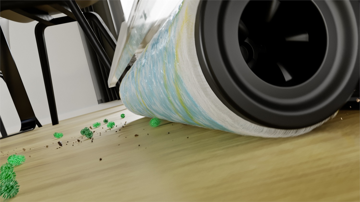 Kärcher FCV 3 Aspirapolvere Lavapavimenti 3 in 1 - Aspira, Lava e Asciuga, Batteria, 160 W, HEPA, Bianco