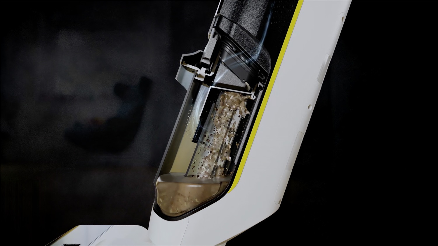 Kärcher FCV 3 Aspirapolvere Lavapavimenti 3 in 1 - Aspira, Lava e Asciuga, Batteria, 160 W, HEPA, Bianco