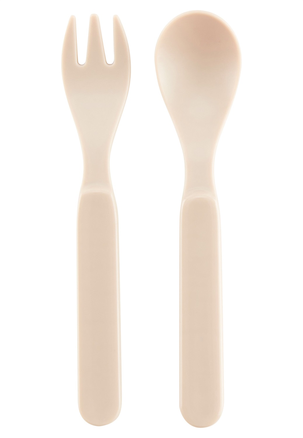 Sterntaler Set di stoviglie quadrato per bambini - Robusto e sicuro, in polipropilene, colore beige, per età da 6 mesi