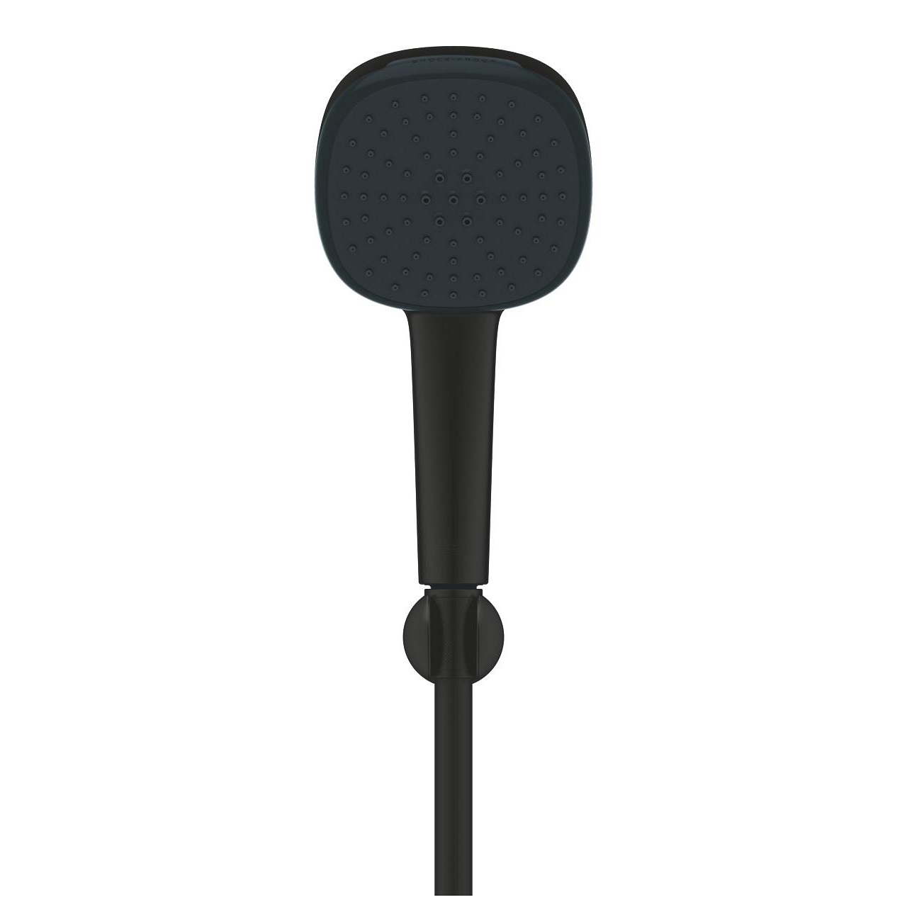 Grohe Vitalio Comfort 110 Set Doccia a Parete Nero Opaco con 2 Tipi di Getto (Rain, Jet) - Codice 263992431