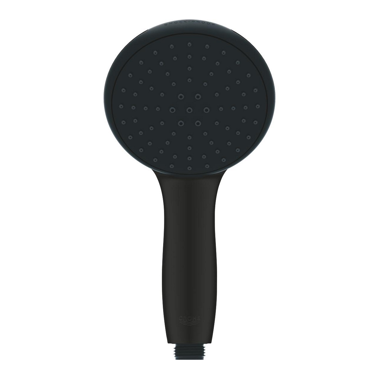 GROHE Vitalio Start 110 Doccetta Nero Opaco - 2 Tipi di Getto, Tecnologia Water Saving e SmartSwitch