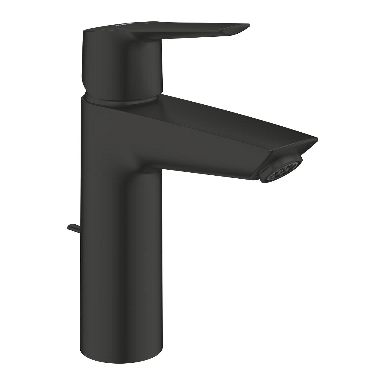 GROHE Start Miscelatore per Lavabo M-Size Nero Opaco con Funzione ES e Risparmio Idrico