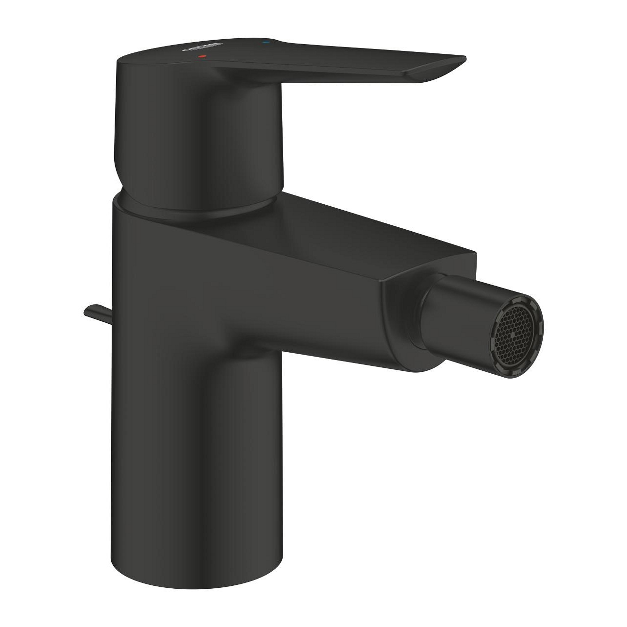 GROHE Start QuickFix - Miscelatore per bidet Nero Opaco con Giunto Sferico, Aeratore a Risparmio Idrico 5,7 l/min e Cartuccia in Ceramica da 28 mm