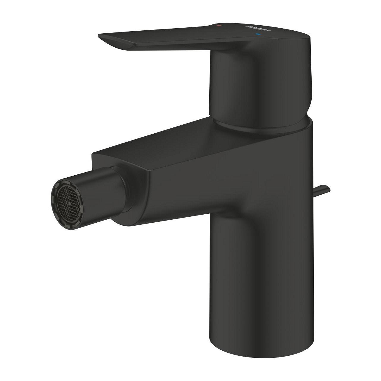 GROHE Start QuickFix - Miscelatore per bidet Nero Opaco con Giunto Sferico, Aeratore a Risparmio Idrico 5,7 l/min e Cartuccia in Ceramica da 28 mm