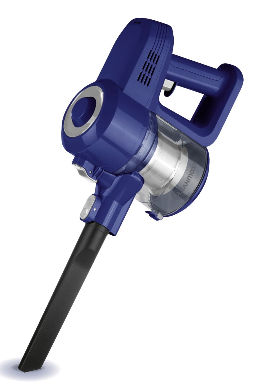 CLEANmaxx Aspirapolvere senza fili ciclonico 2 in 1 Blu/Argento - Potente e maneggevole con tubo telescopico regolabile