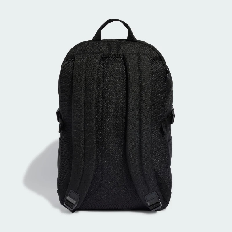 Adidas Power Backpack Nero/Bianco - Zaino Unisex con Scomparto Imbottito per Laptop, Dimensioni 19x30x46 cm, Volume 26,4 L