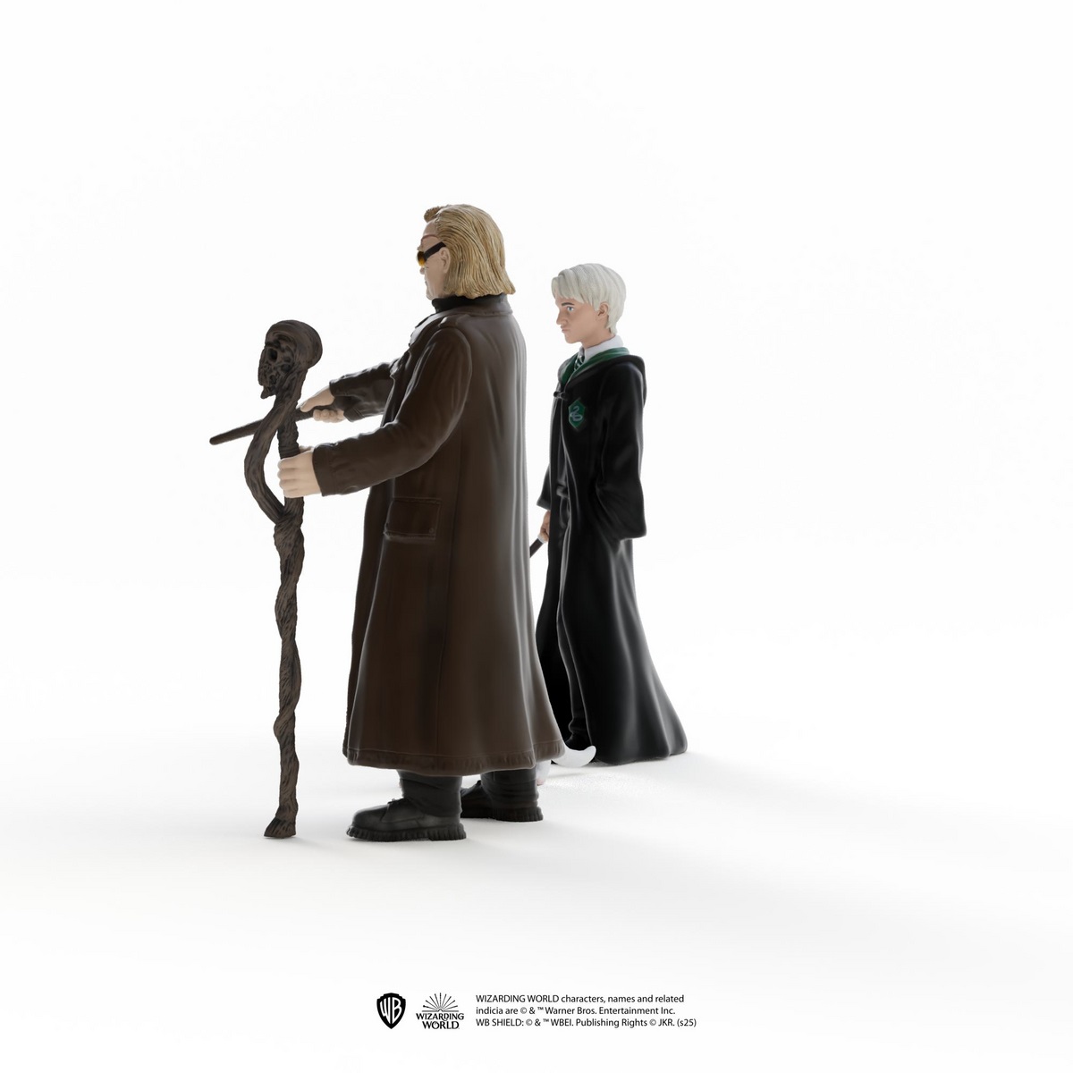 Schleich 14907 Harry Potter - Set di 3 Figure Articolate: Malocchio Moody, Draco Malfoy e Donnola