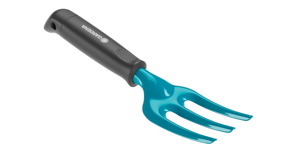 Gardena 8952-20 Forca da Giardino Classic - Attrezzo per Piantare e Trapiantare con Impugnatura Ergonomica, Larghezza 7,5 cm