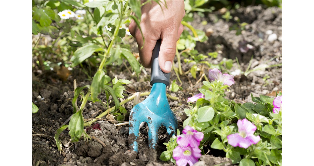 Gardena 8952-20 Forca da Giardino Classic - Attrezzo per Piantare e Trapiantare con Impugnatura Ergonomica, Larghezza 7,5 cm