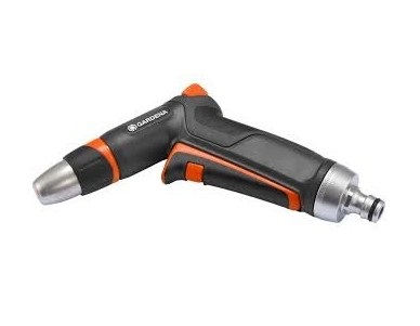 Gardena 18305-20 Lancia a Impulsi Premium per Lavaggio e Irrigazione - Regolazione Getto, Pulsante di Attivazione con Blocco, Design Ergonomico