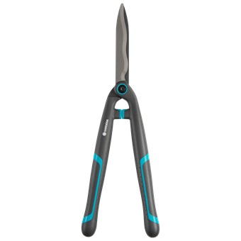 Gardena EasyCut Cesoie per Siepi Bypass 20 cm, Lame in Acciaio con Rivestimento Antiaderente, Manici Ergonomici
