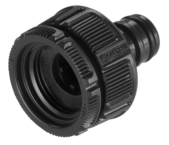 Gardena Ecoline 18900-20 Set Base per Irrigazione e Pulizia - 4 Pezzi in Plastica Riciclata, Resistente a Raggi UV e Gelo