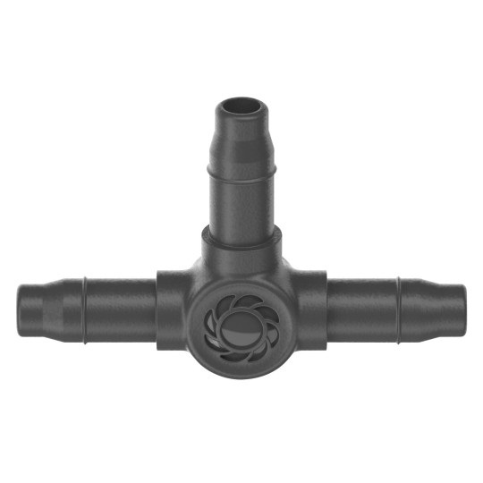 Gardena Raccordo a T 4,6 mm (3/16 pollici) - 10 pezzi per Micro-Drip System con tecnologia Easy & Flexible