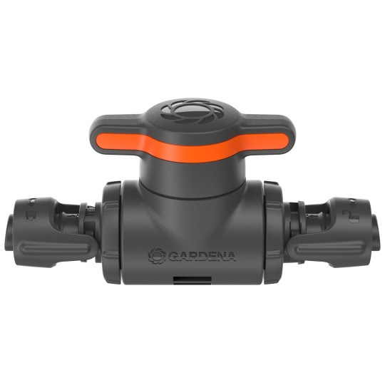 Gardena 13207-20 Valvola di Regolazione e Chiusura 13 mm (1/2 pollici) per Micro-Drip-System - Chiusura Tubo e Regolazione Flusso d'Acqua