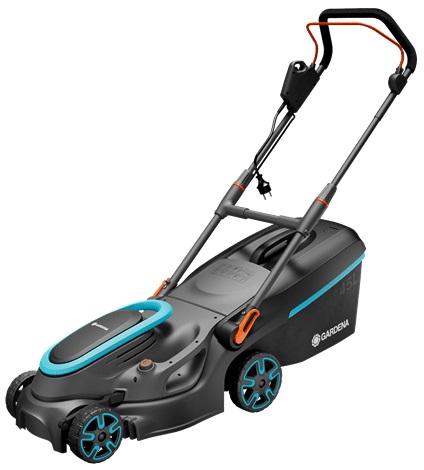 Gardena PowerMax 37/1800 G2 - Rasaerba Elettrico 1800 W con Larghezza di Taglio 37 cm per Prati fino a 500 m²