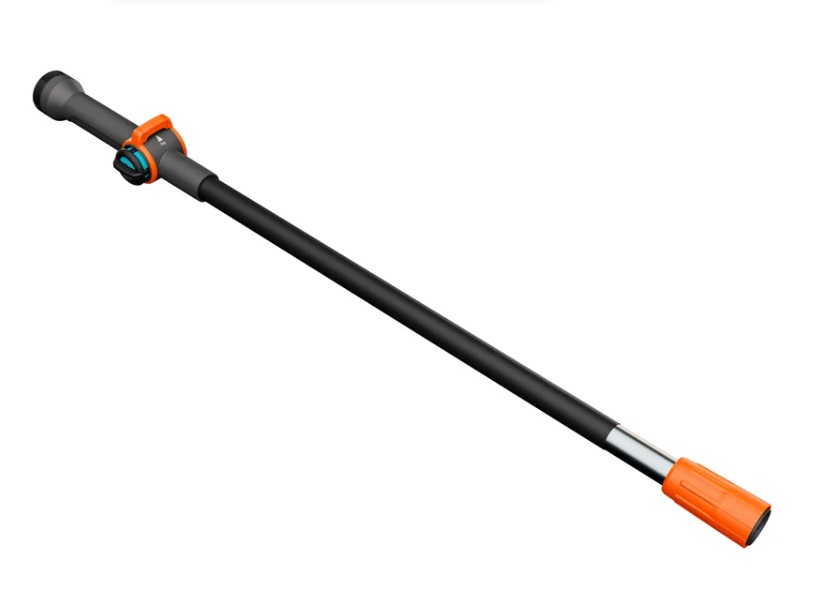 Gardena Cleansystem Manico ad Acqua S - Alluminio 90 cm con Regolazione Continua del Flusso per Pulizia di Grandi Superfici