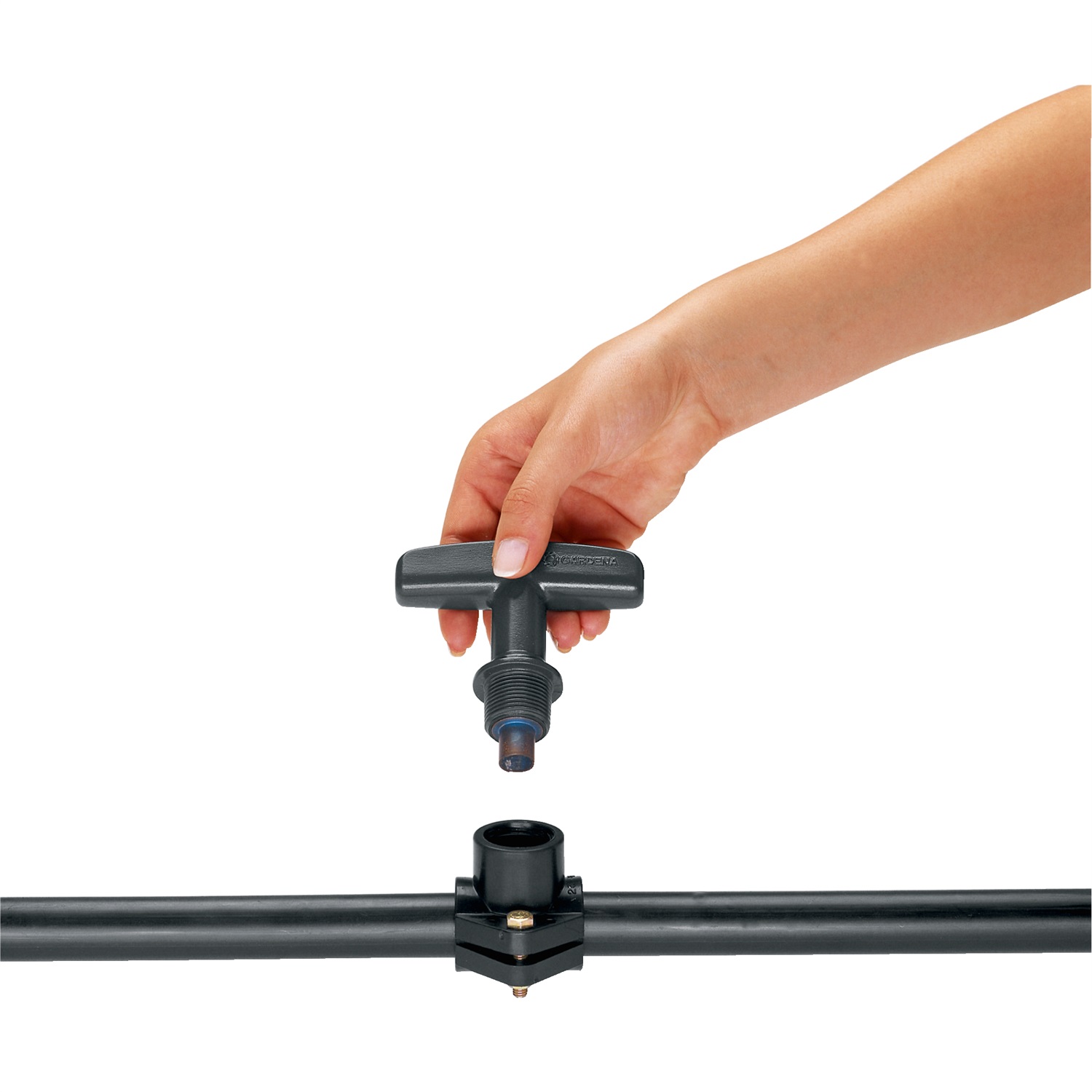 Gardena 2765-20 Fustella per Presa a Staffa 3/4 - Perforazione Facile del Tubo Senza Trapano